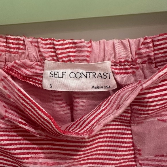 Self Contrast Salli Pink Floral Midi Skirt Small - Picture 8 of 10